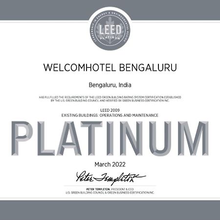 Welcomhotel By Itc Hotels, Richmond Road, Bengaluru Buitenkant foto